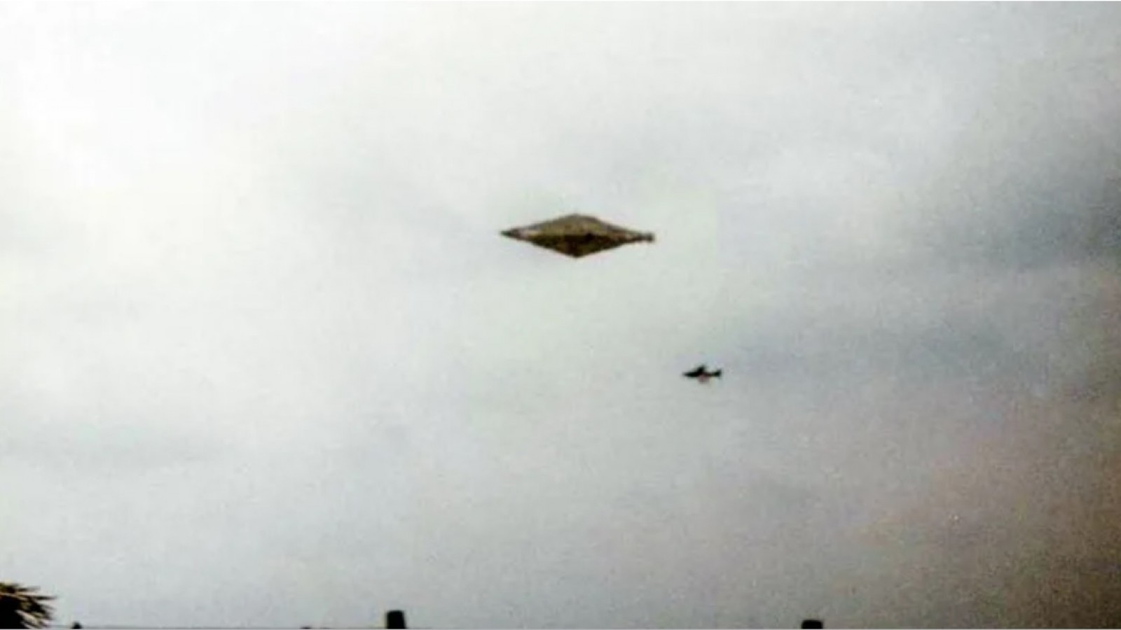 La fotografía del OVNI es inobjetable